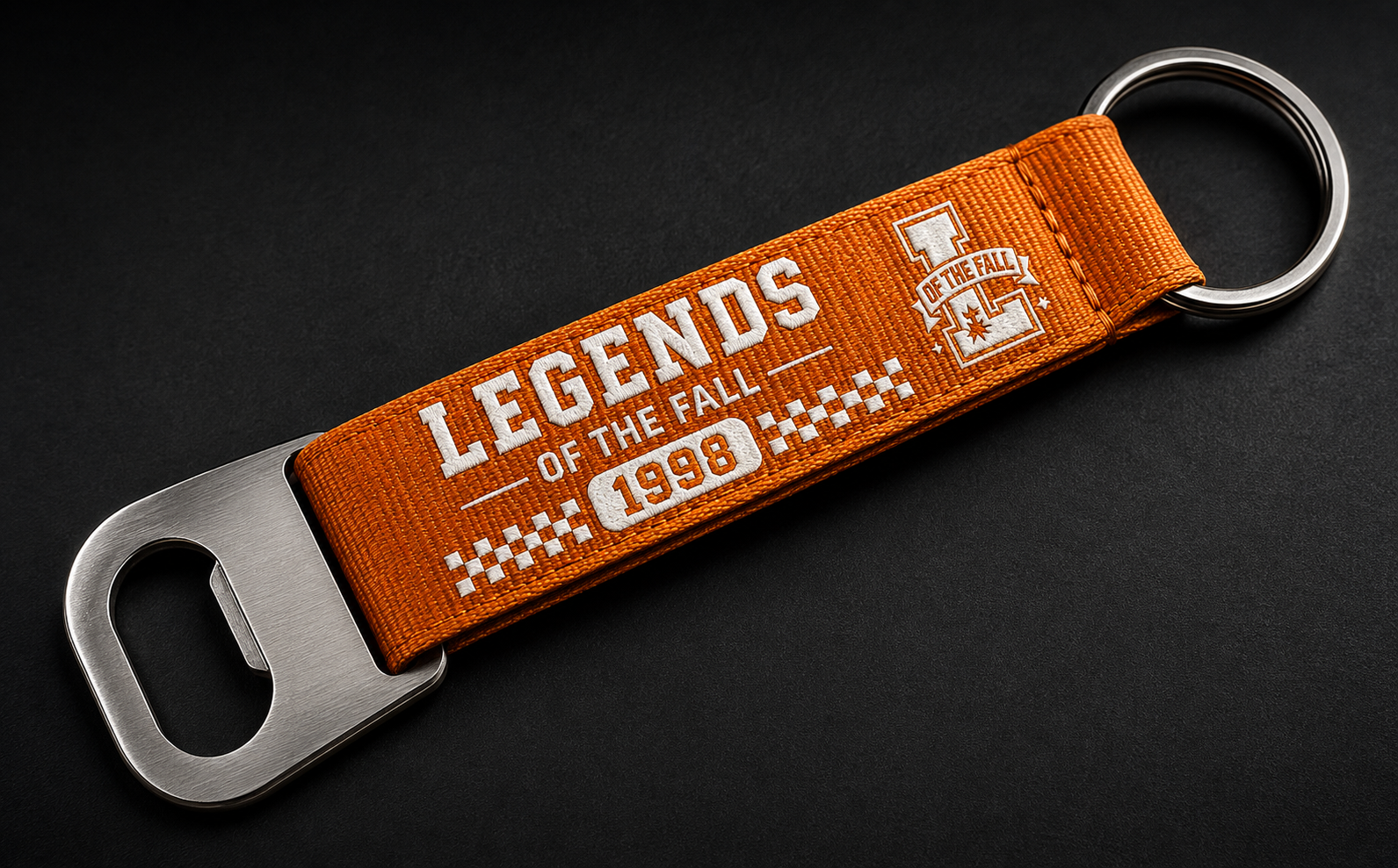 image2 Legends of the Fall 1998 Championship Bottle Opener Keychain - Image 1